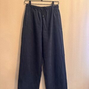 ZARA Wide Leg Trouser with Elastic Waistband